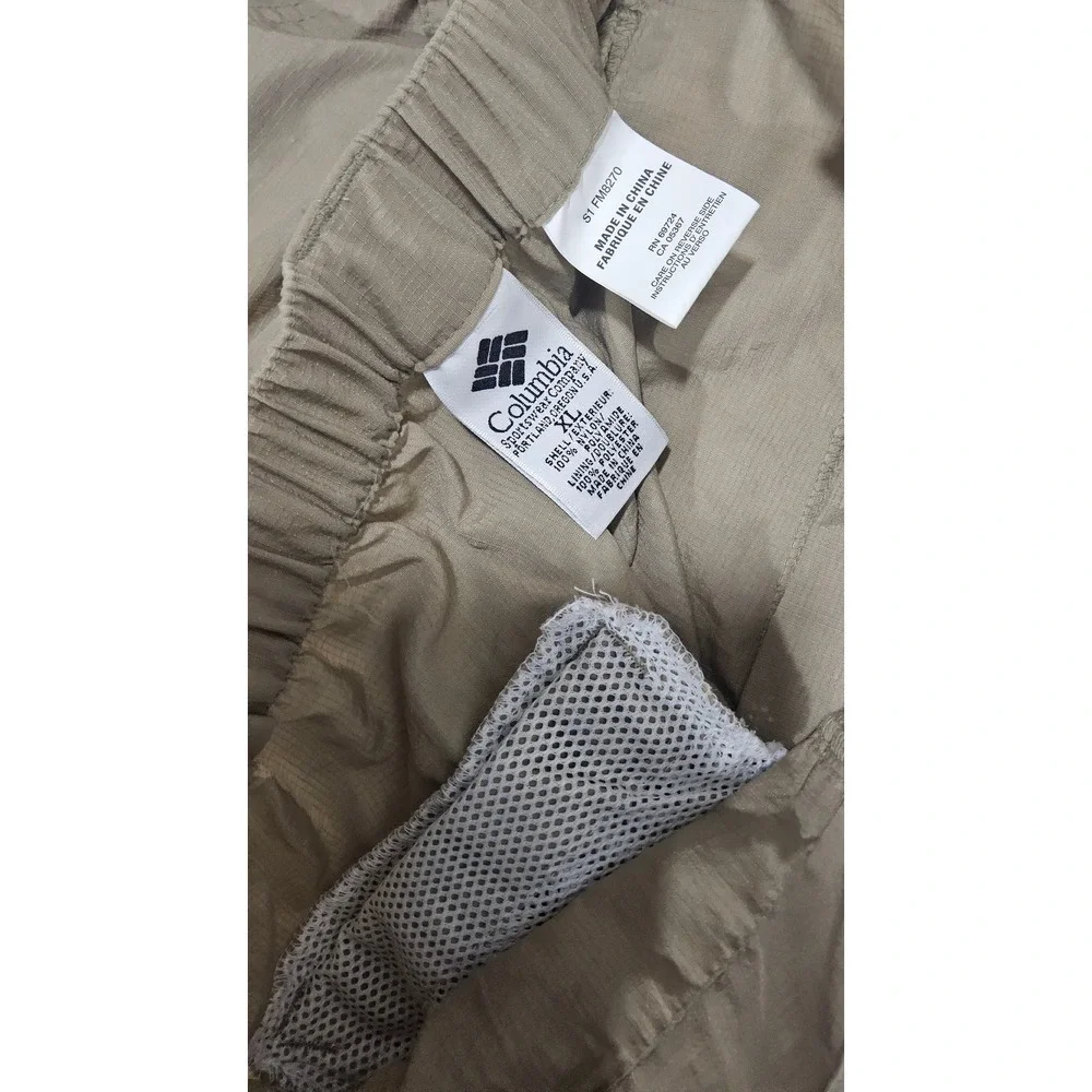 Columbia Fishing Shorts Mens XL 38 40 NEW Vtg PFG‎ Hiking Sun Protection Cargo